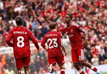 Liverpool 2 Notts Forest 2. I guess wel take the draw at home. Better than a loss 🫣