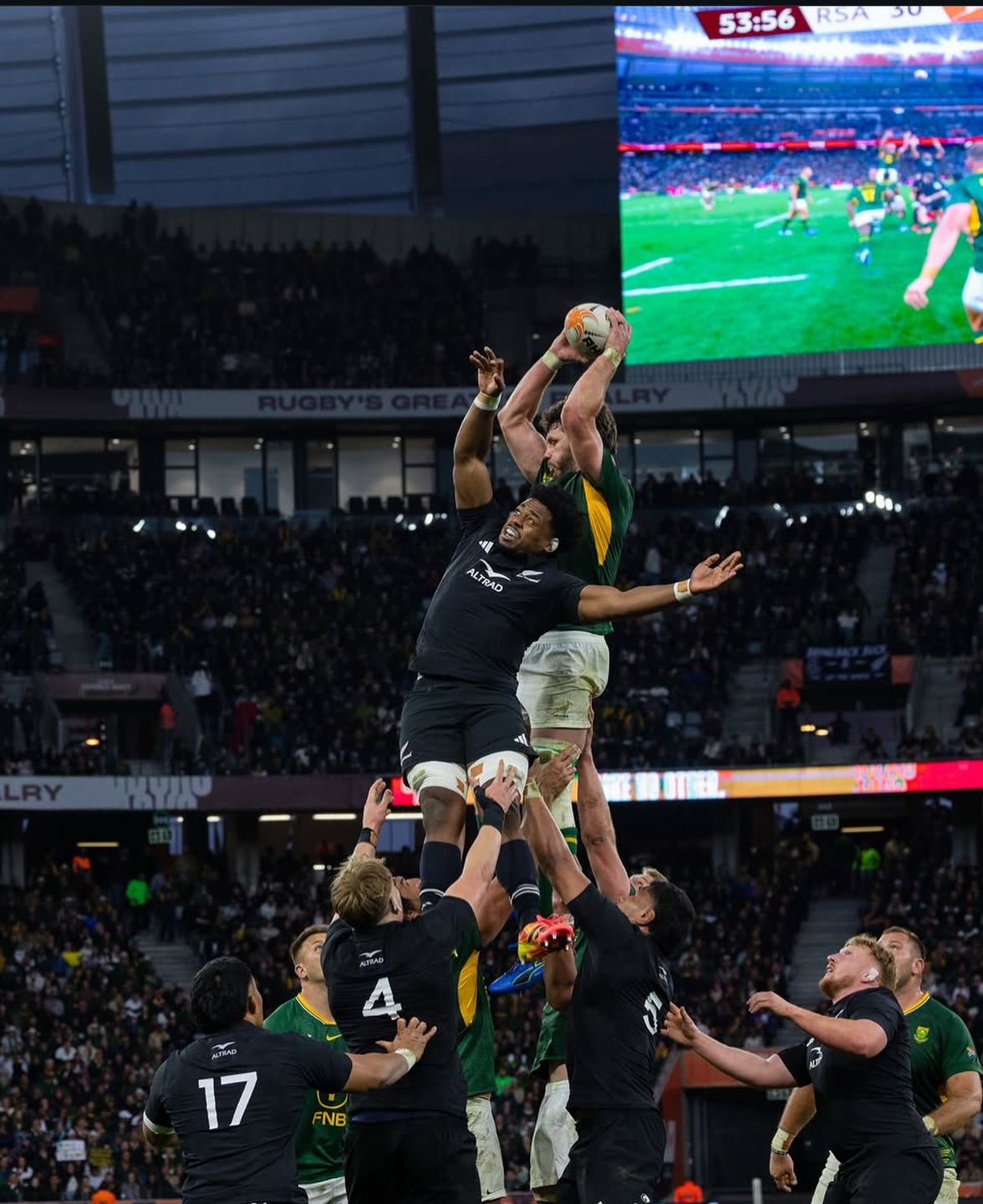 Springboks 33 All Blacks 26We back in it. Top Game. Drop a Comment #springboks #allblacks #boksvsallblacks #rugbysgreatestrivalry