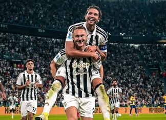 Juventus 2 Verona 0. Back to winning ways and it feels good but a long road of rebuilding ahead.Forza Juve
