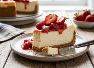 Recipe- Classic New York Style Baked Cheesecake