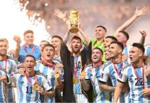 Throwback to when Messi lifted the FIFA World Cup in Qatar 2022 and they put a Jooba on him.