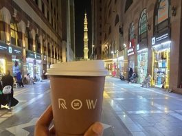 Row Coffee in the Holy City of Medina, Saudi Arabia. Have you had Row Coffee. Whats your Thoughts@rowcafe.sa Looking for Sublime Places to eat. Follow www.simplysublime.co.za#coffee #medina #rowcoffee #saudiarabia #travelpics