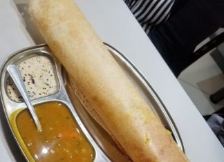 Masala Dosa for Friday Lunch at Dosa Hut Fordsburg. How would you rate the Dosa?