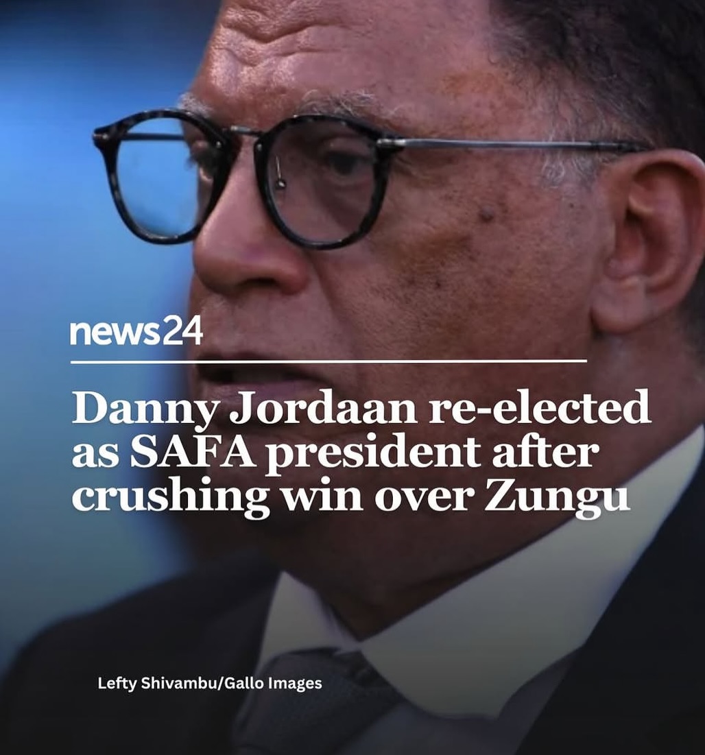 Danny Jordan re elected as SAFA President. Your take on this ?#safa #dannyjordan #jordanvszungu