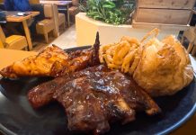 Felt for Some Ribs and 1/4 Chicken at Pensacola Spur Fordsburg.