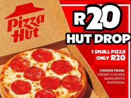 Sublime Special of the Week. The Pizza Hut drop @pizzahutza .