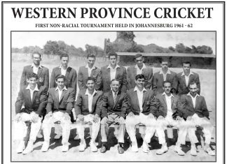 Western Province Cricket. First No racial tournament held in Johannesburg 1961-62