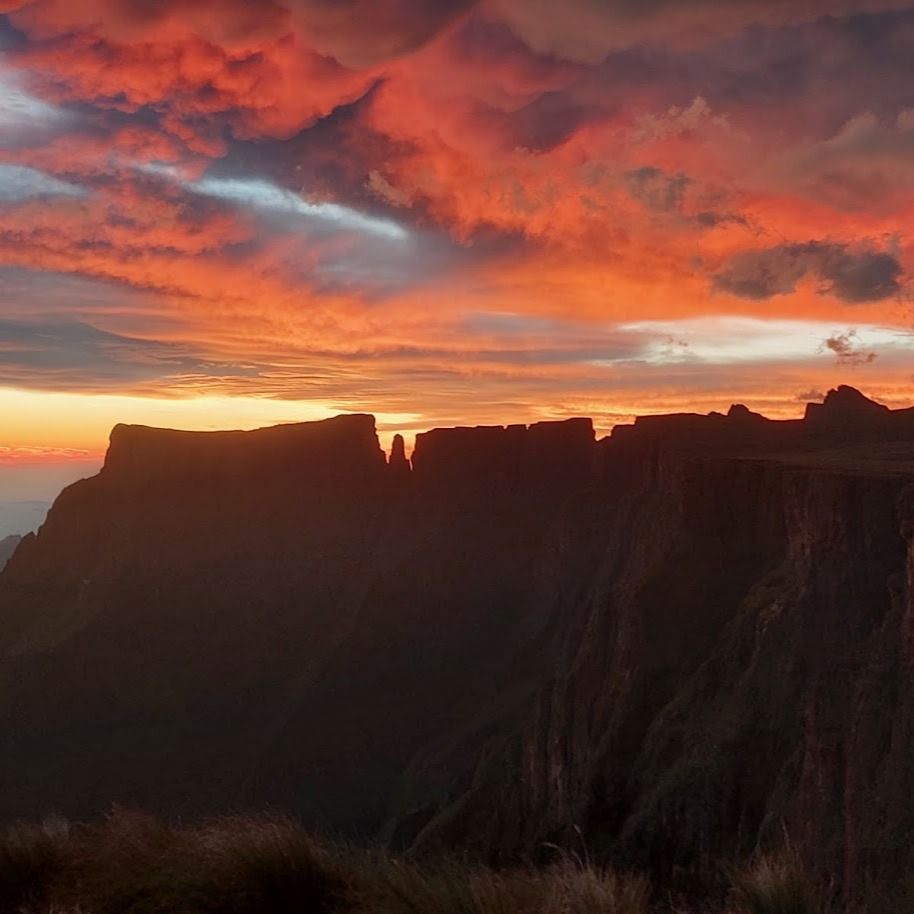 Sunset in the Drakensberg Mountains. Simply Sublime
