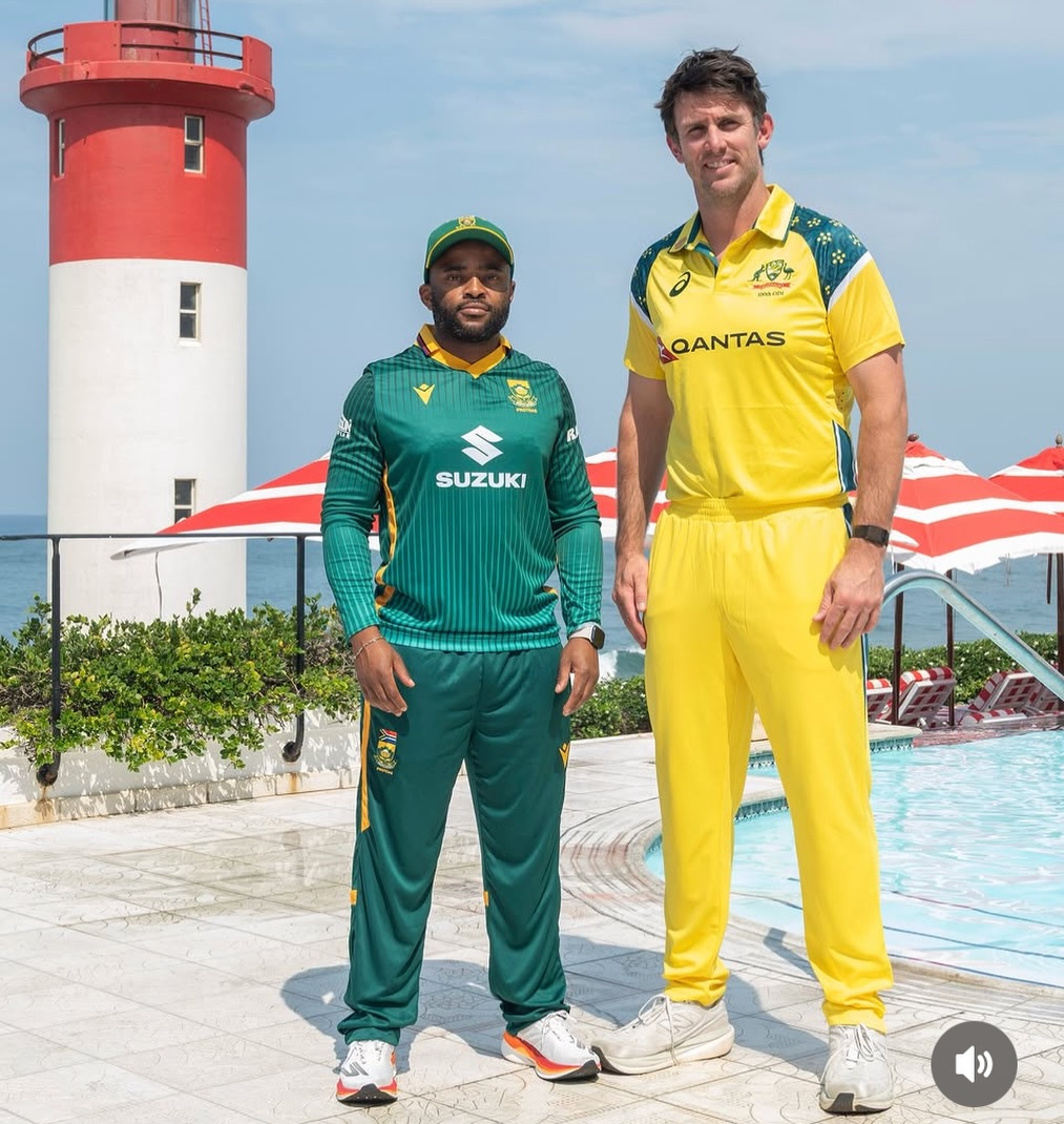 Proteas take on Australia 🇦🇺 in the 1st ODI in Durban tomorow. I always loved the SA vs Australia battles and series. This will be no different. Who’s your money on? #proteafire #savsaustrailia #southafricavsaustrailia #durban #sacricket
