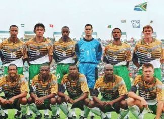 Once Upon a Time at Bafana Bafana in 1996. Watta Team.