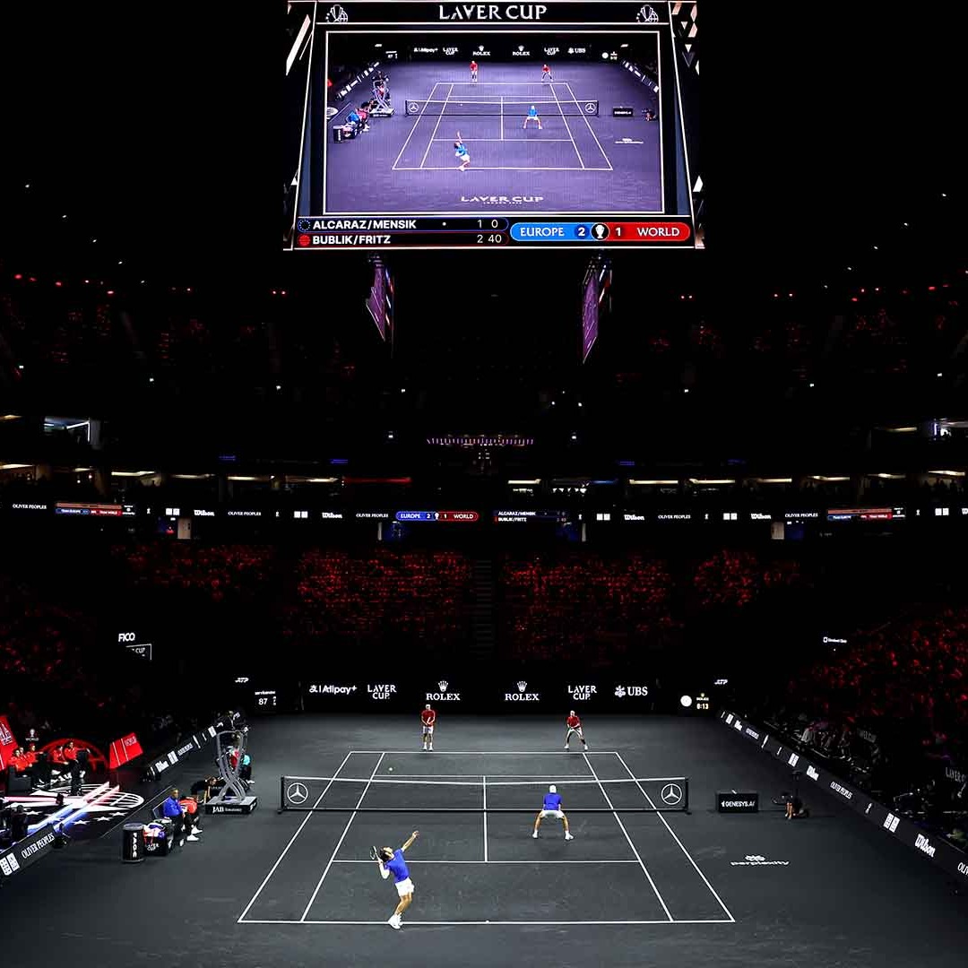 Day 1 and Team Europe lead 3-1. Great to see Alcaraz back and on fire.The 2026 Laver Cup began on Friday, with Team Europe taking a 3-1 lead over Team World in its bid to reclaim the trophy.Carlos Alcaraz and Jakub Mensik combined to win the night-session doubles match, while Casper Ruud and Rafael Jodar earned singles wins for Team Europe.Brandon Nakashima captured Team World's first point of the tournament with a three-set win over Mensik in the day session#lavercup #reameuropeleads #tennis
