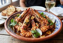 Portuguese-Style Garlic & Peri-Peri Prawns