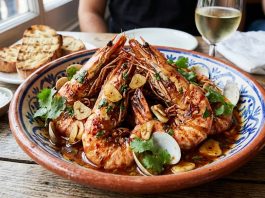 Portuguese-Style Garlic & Peri-Peri Prawns