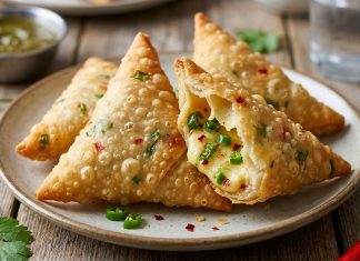 Recipe-Cheese & Chilli Samoosas