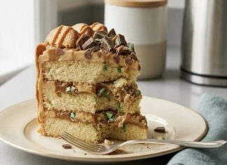 Peppermint crisp cake recipe