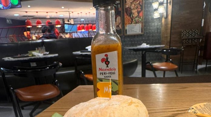Felt for some Nandos and Nandos Sandton City was “Simply Sublime