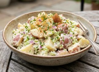 Recipe-Crowd pleasing potato salad