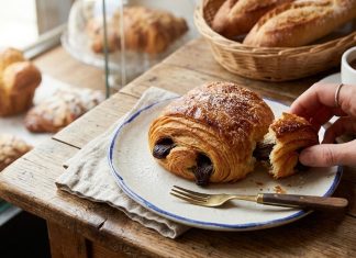 Recipe-Classic chocolate croissants (pain au chocolat).