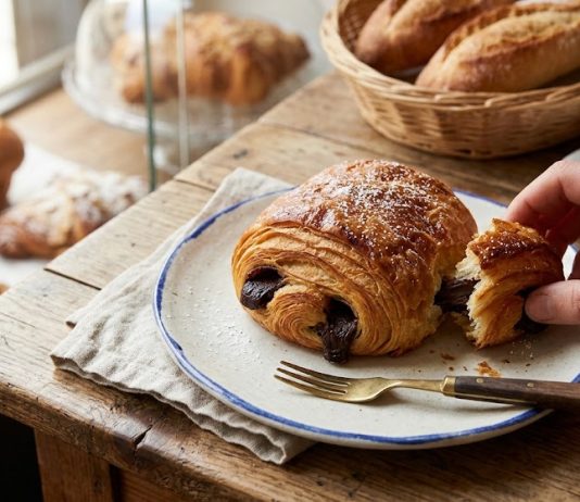 Recipe-Classic chocolate croissants (pain au chocolat).