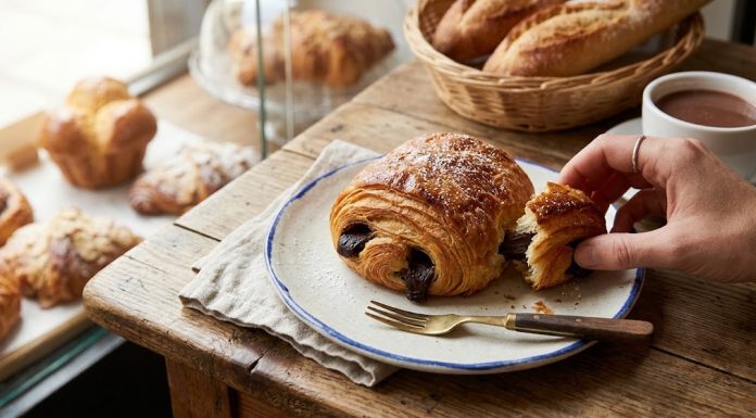 Recipe-Classic chocolate croissants (pain au chocolat).
