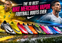 The 10 Best Nike Mercurial Vapor Football Boots of All Time