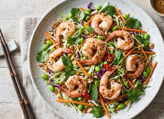 Recipe-Asian Prawn Salad