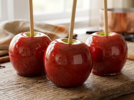 Recipe-Classic Crunchy Gourmet Toffee Apples