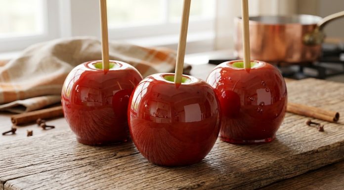 Recipe-Classic Crunchy Gourmet Toffee Apples