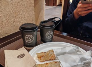 When in DOHA breakfast starts with Chapati & Karak. Its a Must@chapatiandkarak.qa #chapatiandkarak #karakchai #chapati #doha #foodindoha