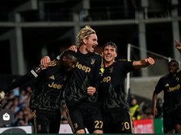 Celta Vigo 1 Juventus 2. Juve leave it late in spain. Great result all things considering. Forza Juve