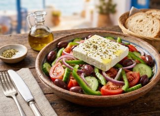 Recipe-Authentic Mediterranean Greek Salad