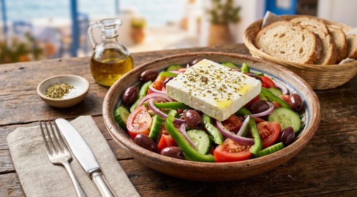 Recipe-Authentic Mediterranean Greek Salad