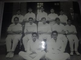 A Community cricket pic from the Past. Recognise Anybody