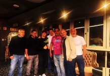 Watching Champions League With my Juventus friends and Italian friends .