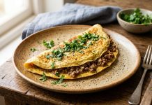 Recipe-Halaal Beef Mince Omelette
