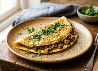 Recipe-Halaal Beef Mince Omelette