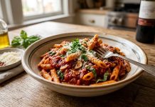 Classic Homemade Penne Arrabiata