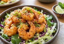 Recipe-Crispy Bang Bang Prawns