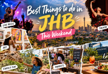 Sublime Things to Do in Johannesburg This Weekend | 9–12 October 2026 Best Things to do in JHB This Weekend