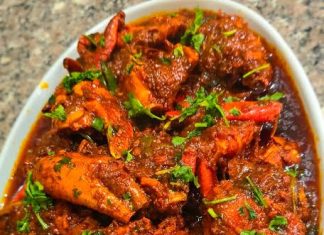 Recipe-Coastal Style Spicy Crab Curry