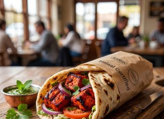 Recipe for a Chicken Tikka wrap