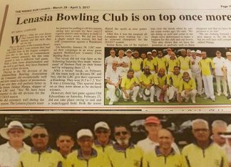 Lenasia Bowling Club is on Top Once More