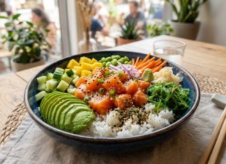 Fresh & Easy Salmon Poke Bowl